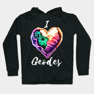 I Heart Geodes Hoodie